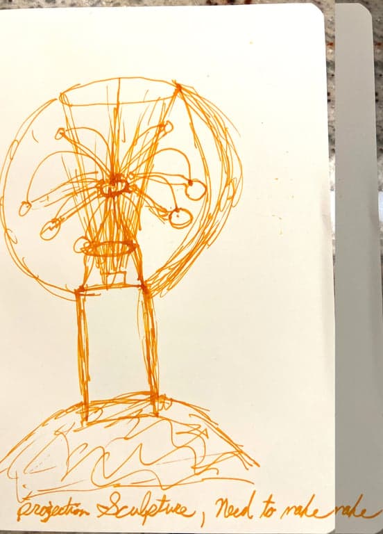Art for Projection Sculpture Idea 
